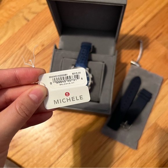 Michele watch with extra band - Picture 8 of 8